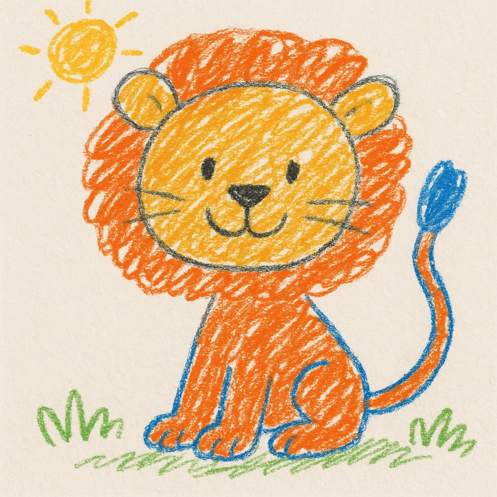 Lion cub emoji