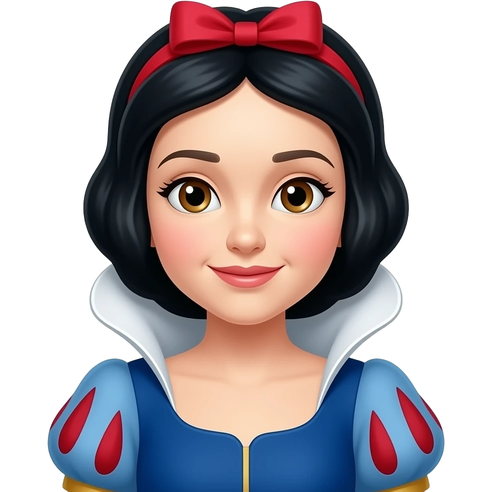 Snow white emoji