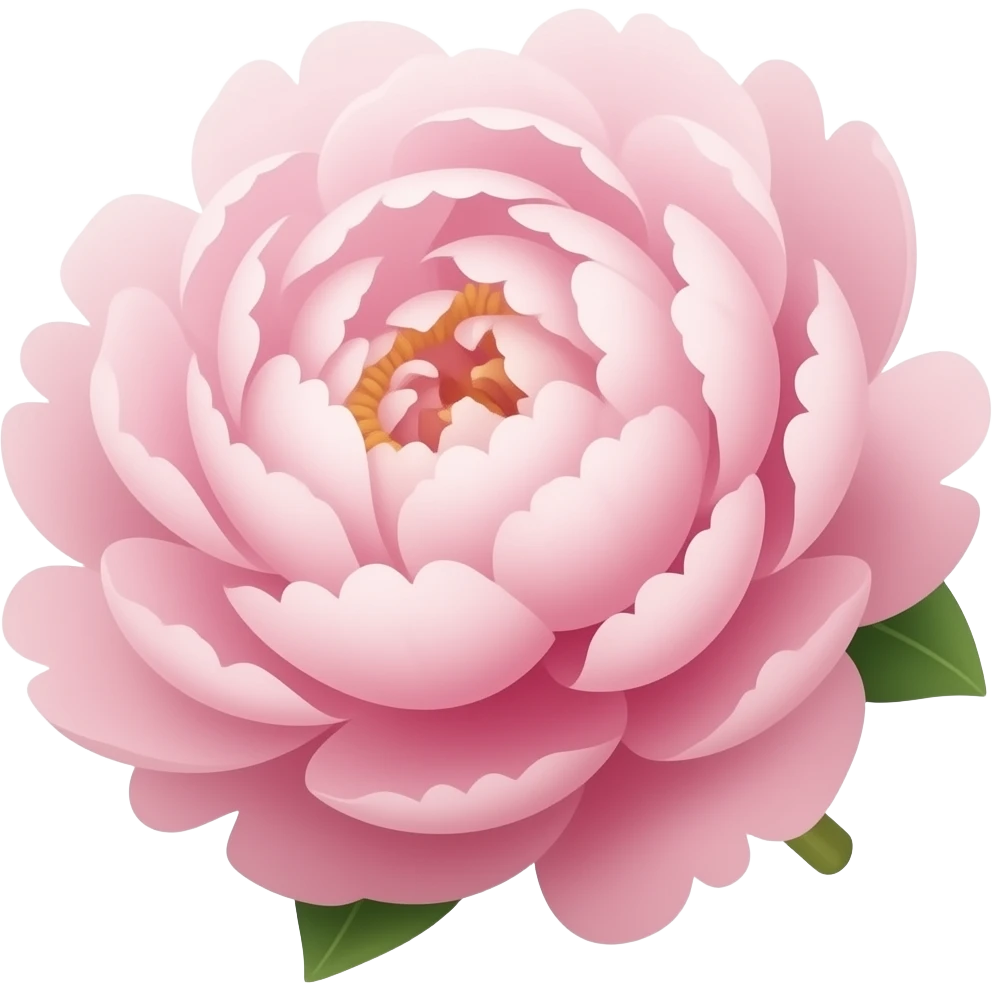 Peony emoji emoji