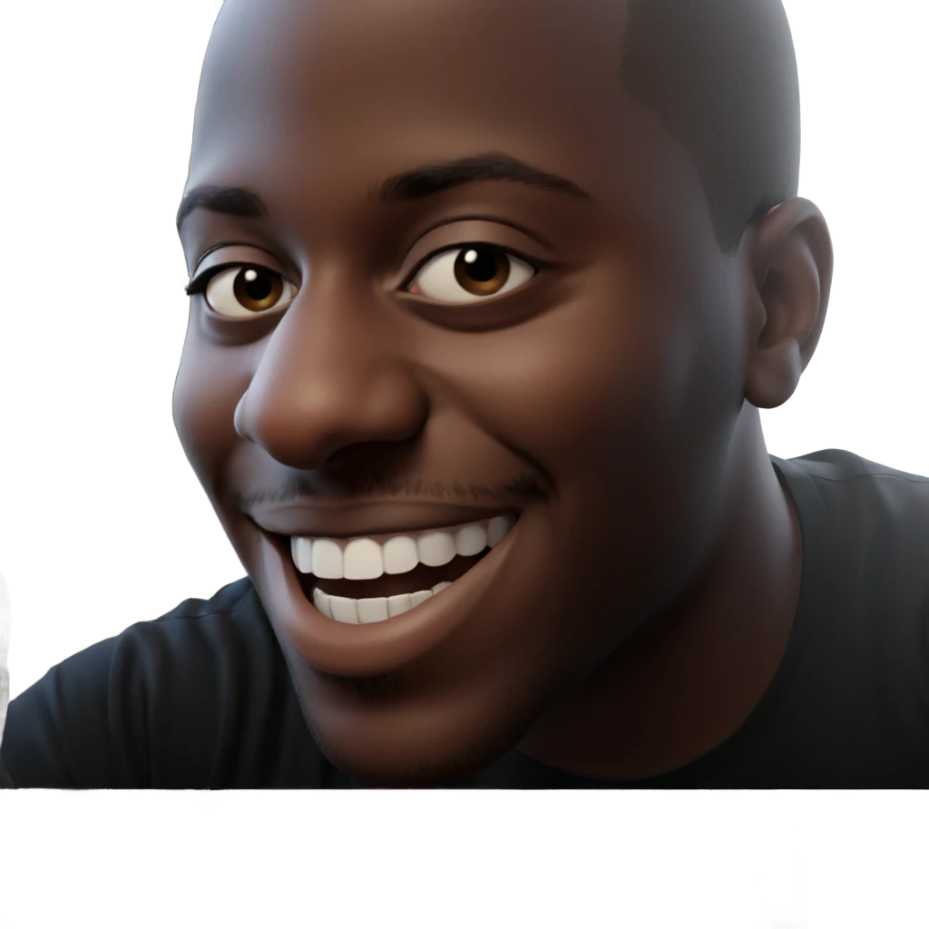 realistic solo smile meme emoji
