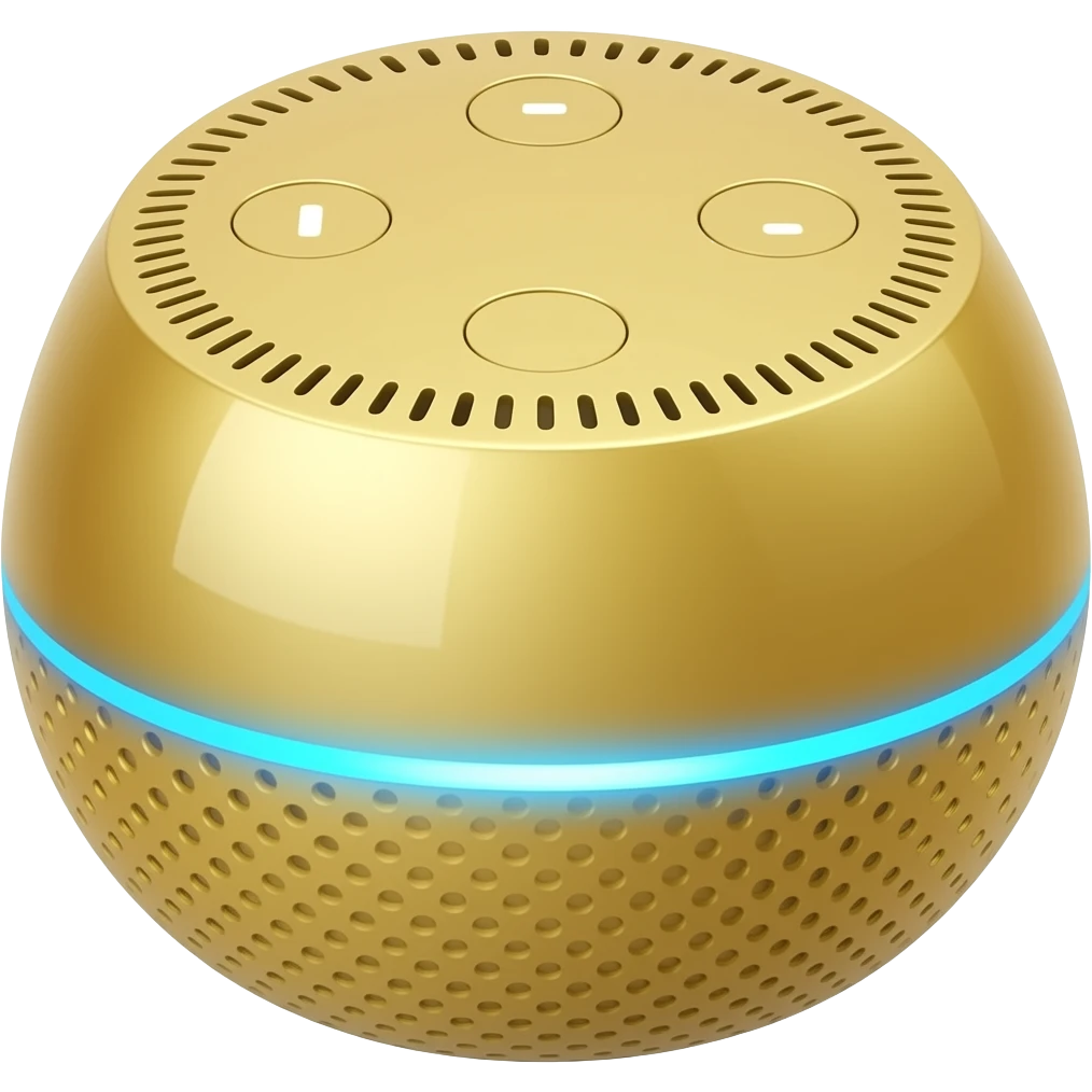 Golden alexa emoji