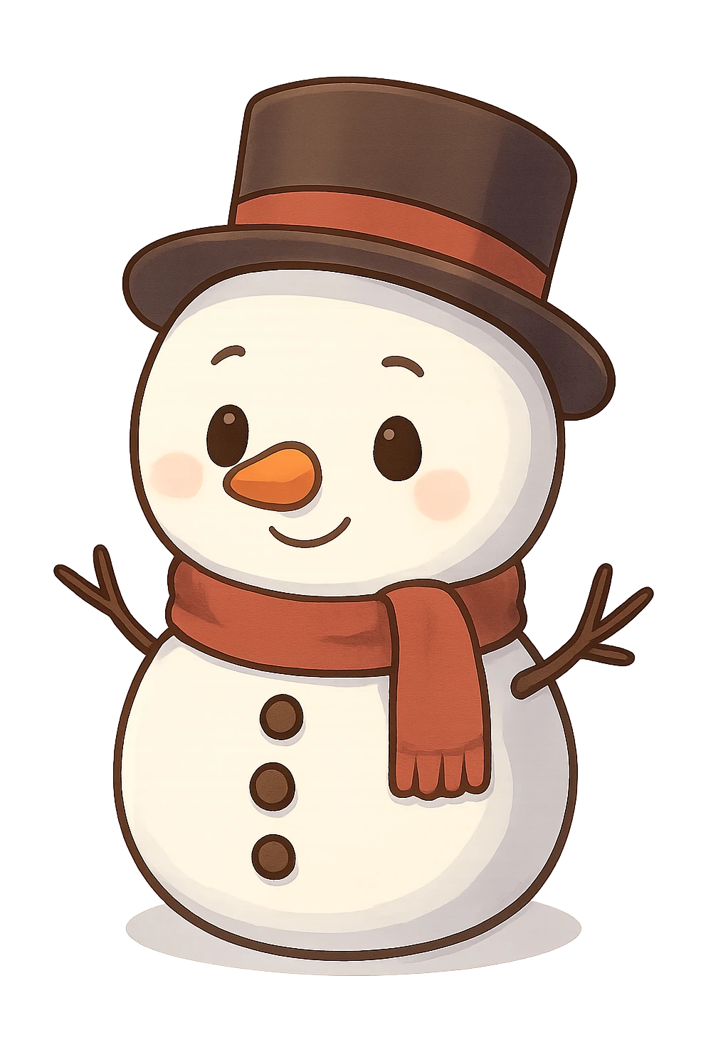 snowman remove background emoji