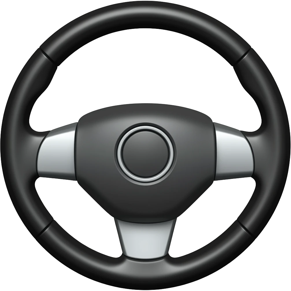 steering wheel emoji