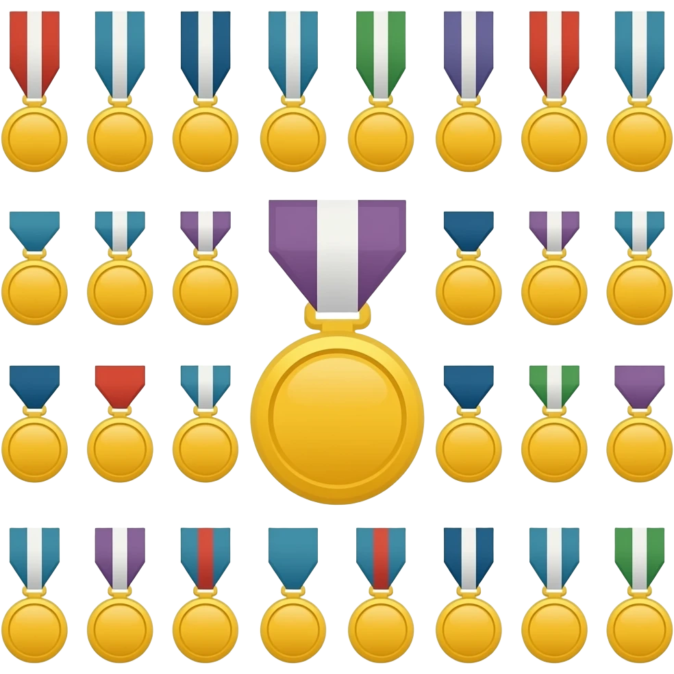 100 medal emoji