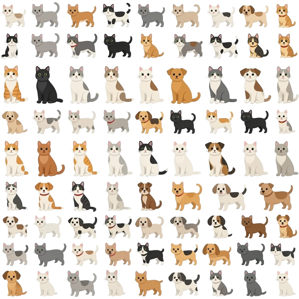 500 little cat 1000 little dog hook up emoji