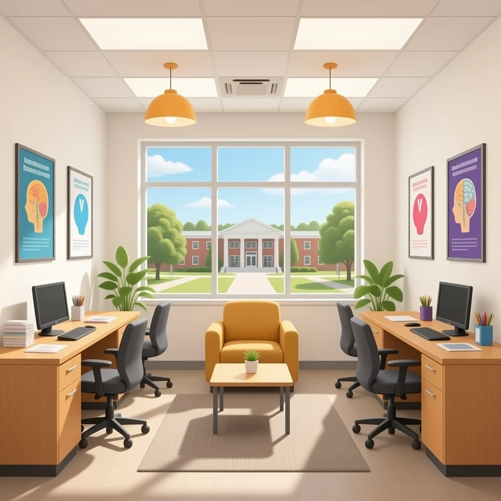 Student support network at university emoji