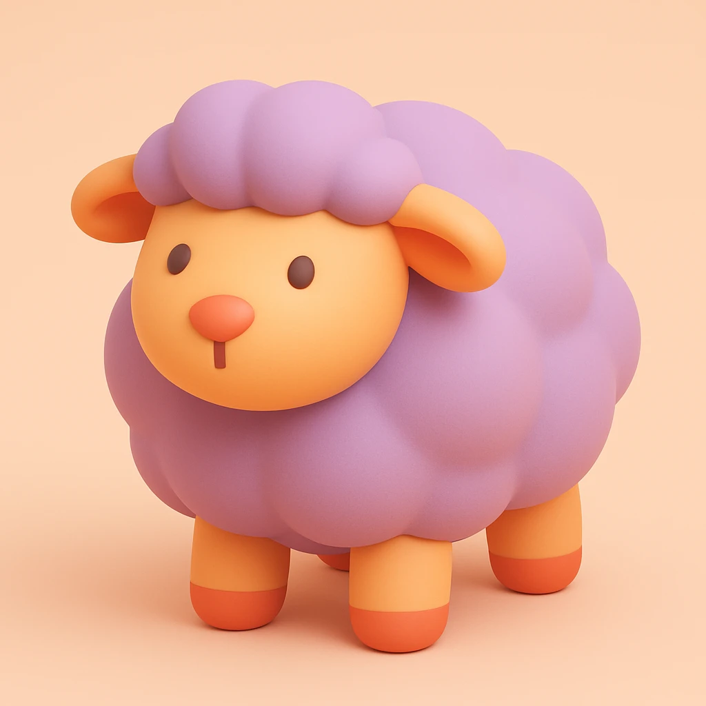 Sheep emoji