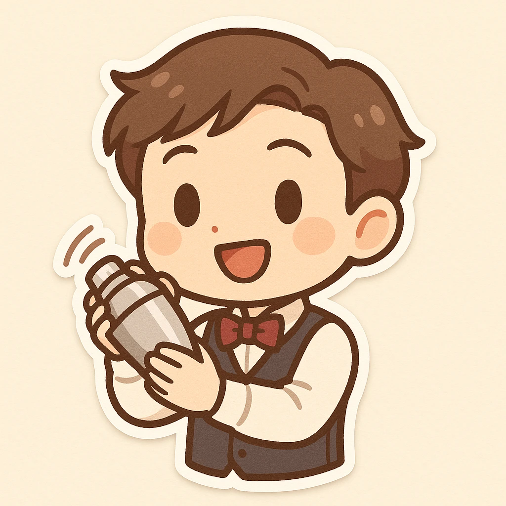 bartender mixing drinks emoji