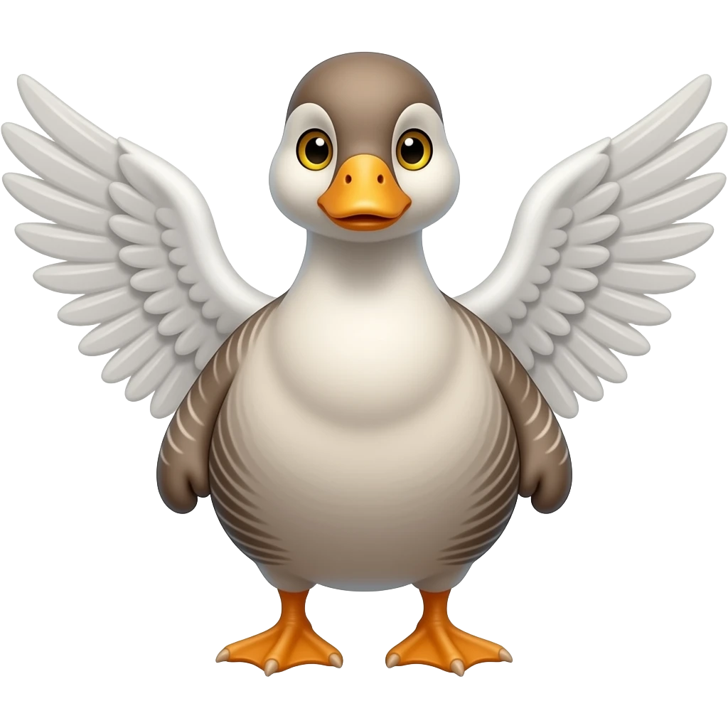 fat goose emoji