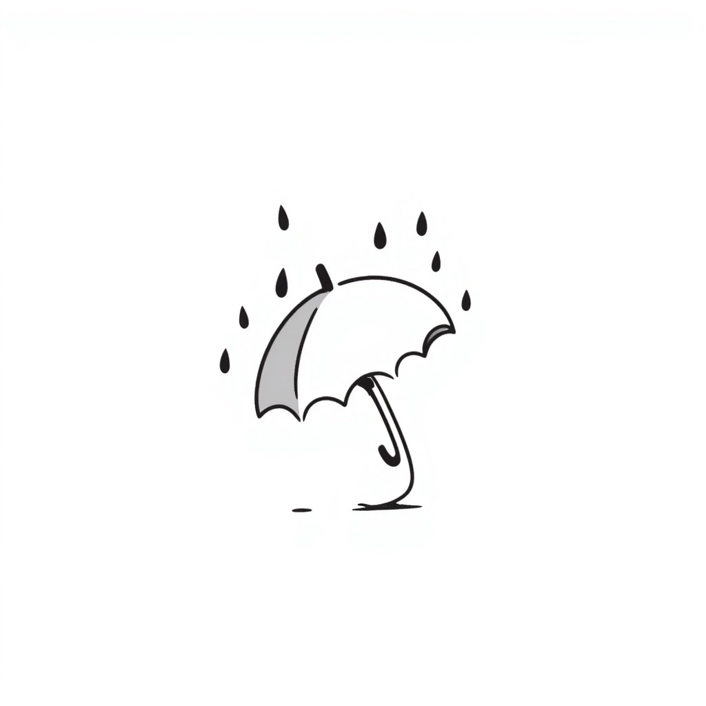 rain emoji