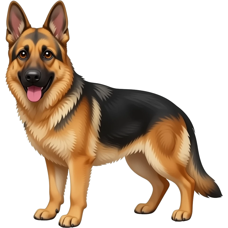 The Littlest Hobo German Shepherd emoji