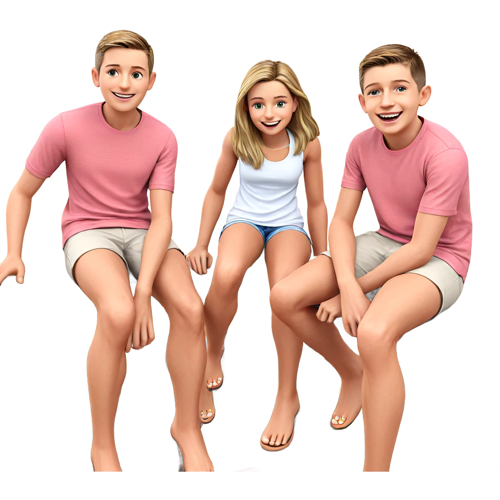 happy outdoor gathering of friends emoji