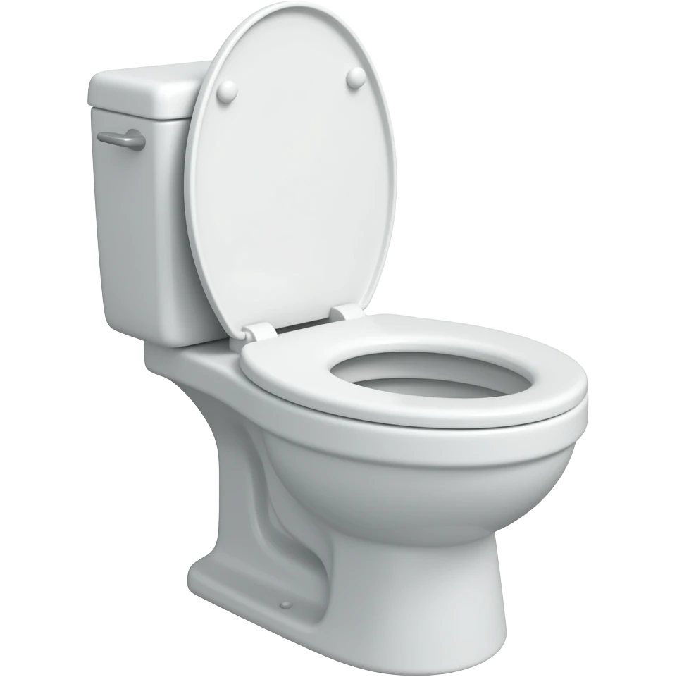 Shitting toilet emoji