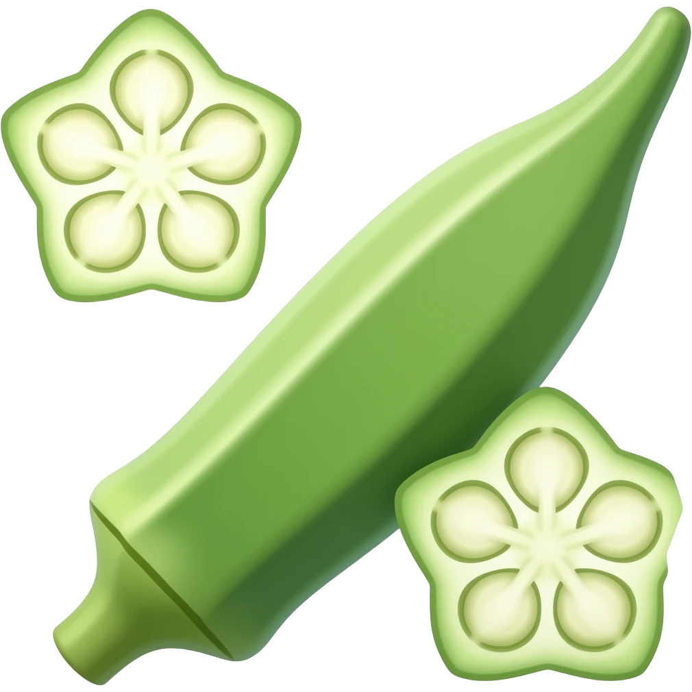 How to use Okra emoji in WhatsApp emoji
