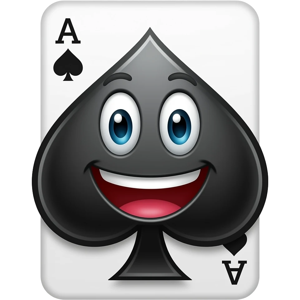 make it smile and happy ace emoji
