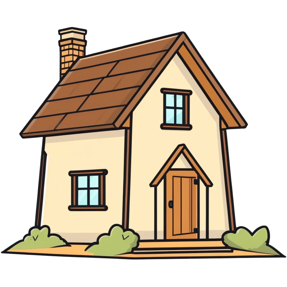 Small scout hut emoji