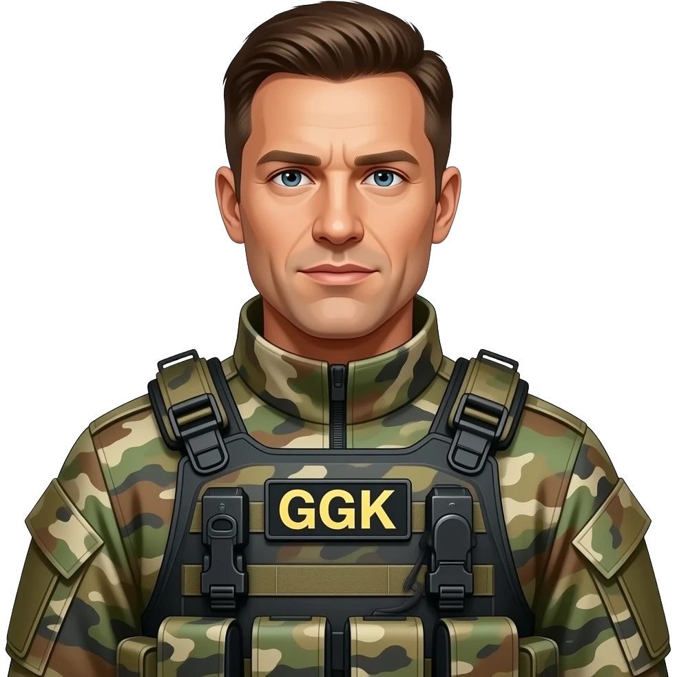 Man special forces GGK emoji