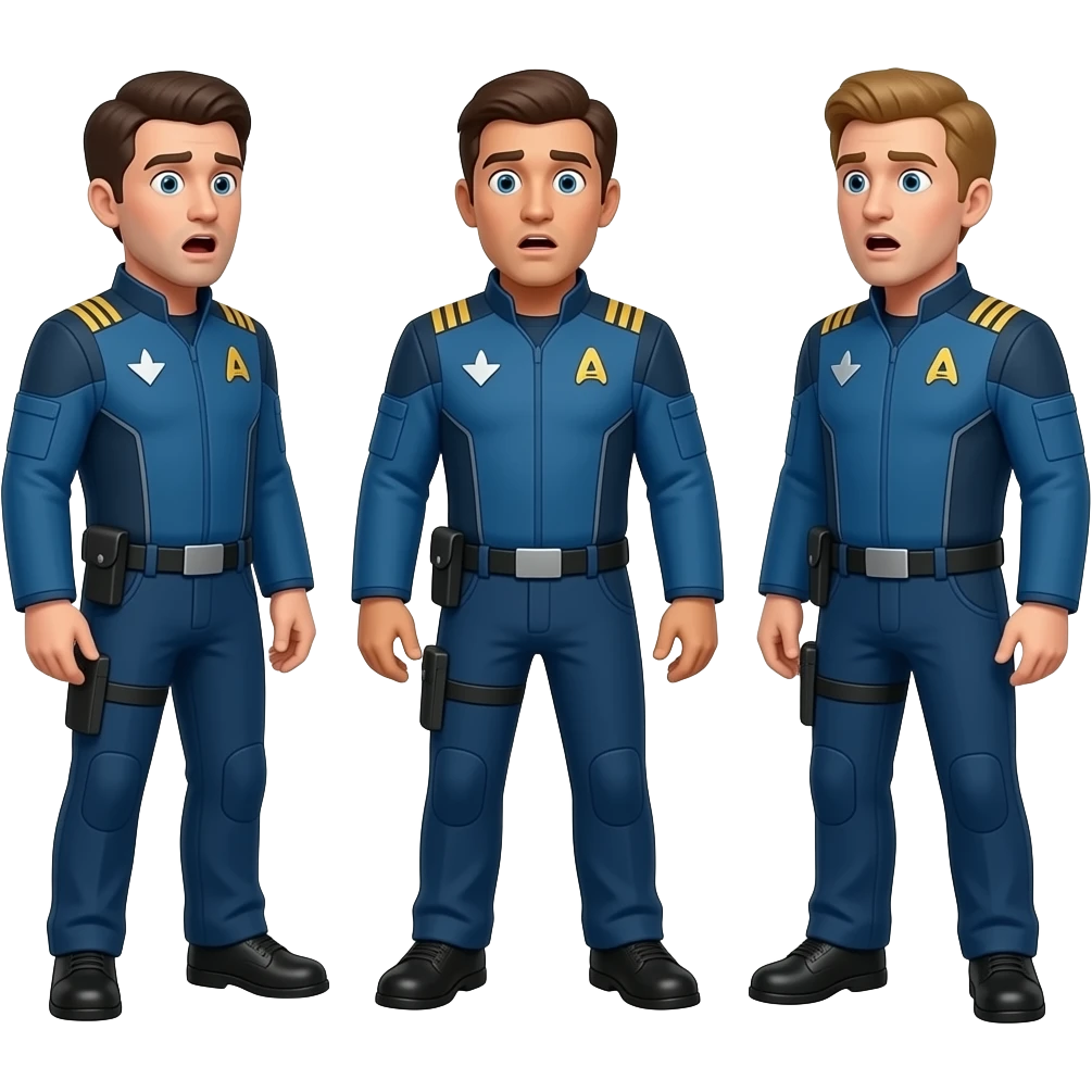 Among us tripulante matando o impostor é os outros tripulantes chocados é surpresos com uma emoji