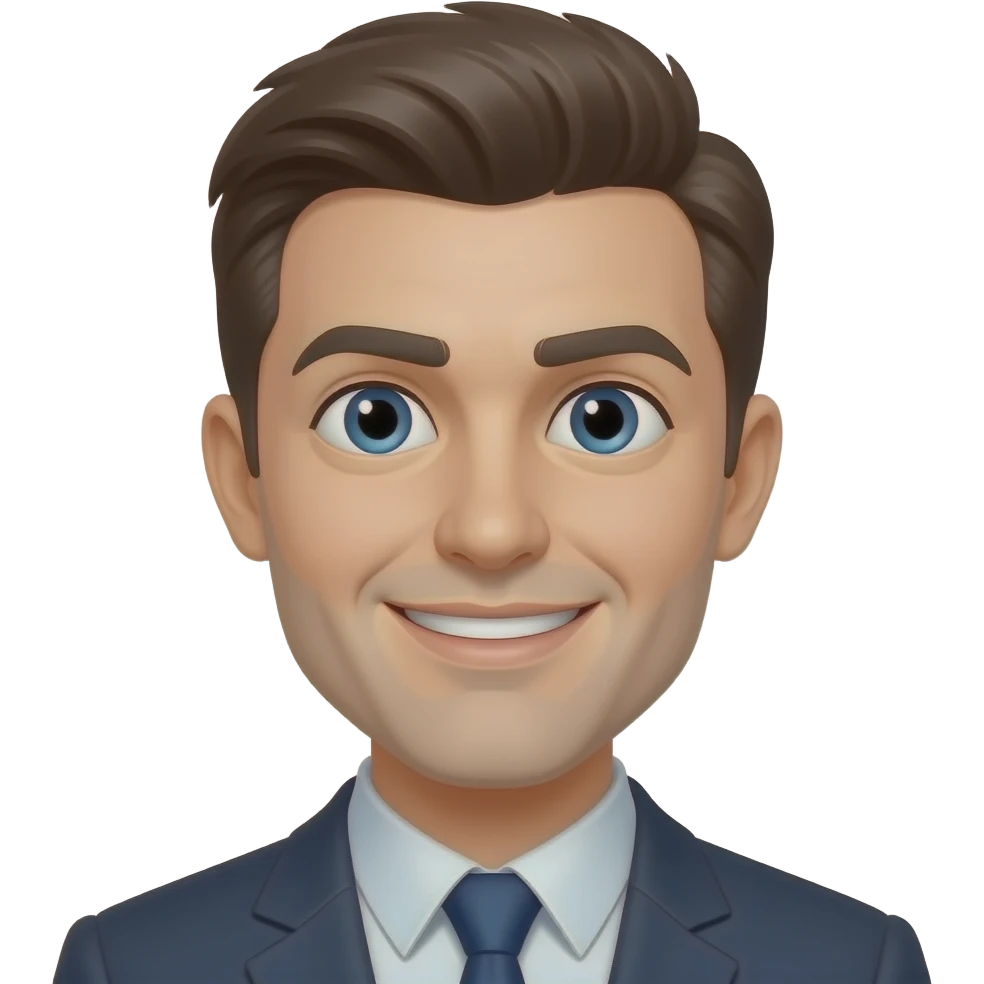 A crazy emoji with 6 on the left side and 7 one the right side emoji