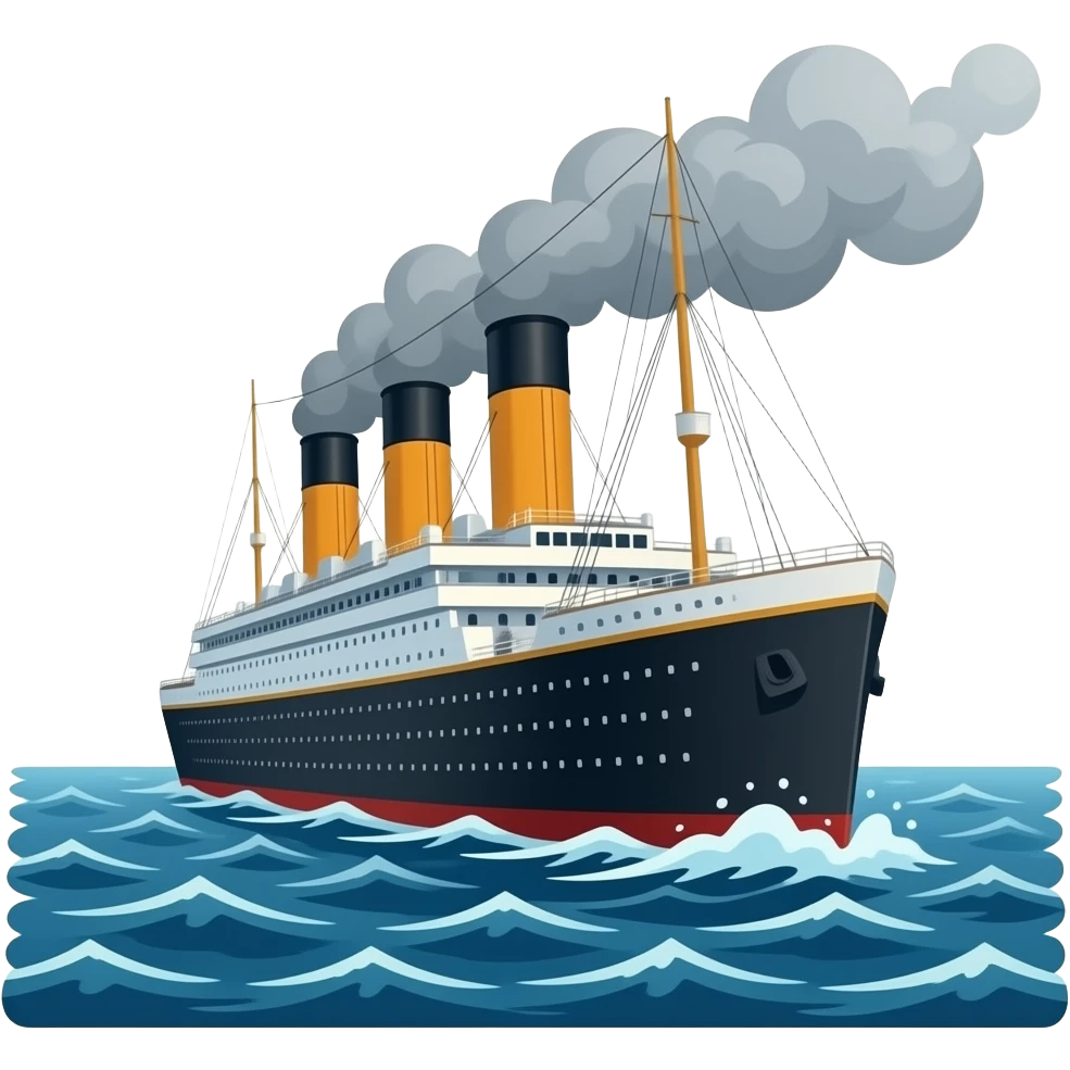 April 15th, 1912 emoji