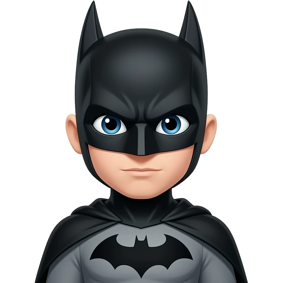 Young batman emoji