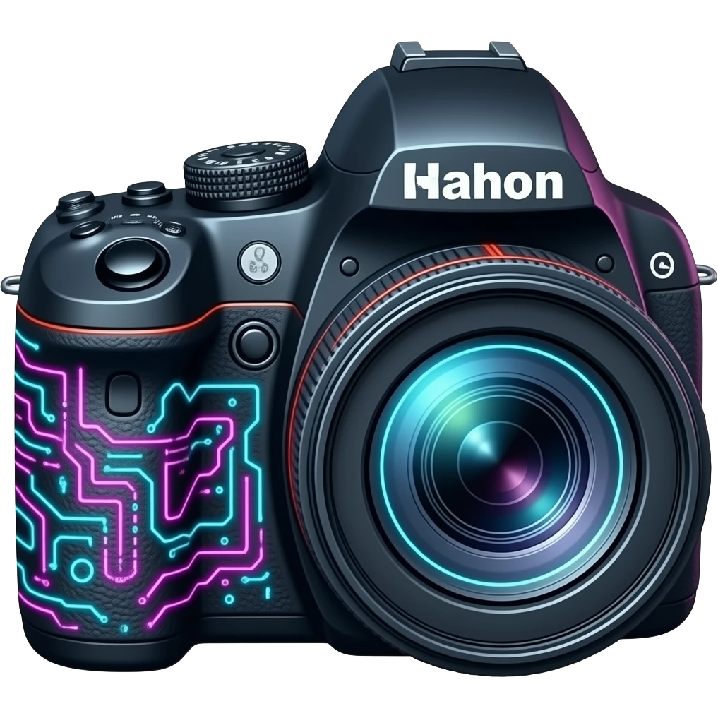 cyber punk camera emoji