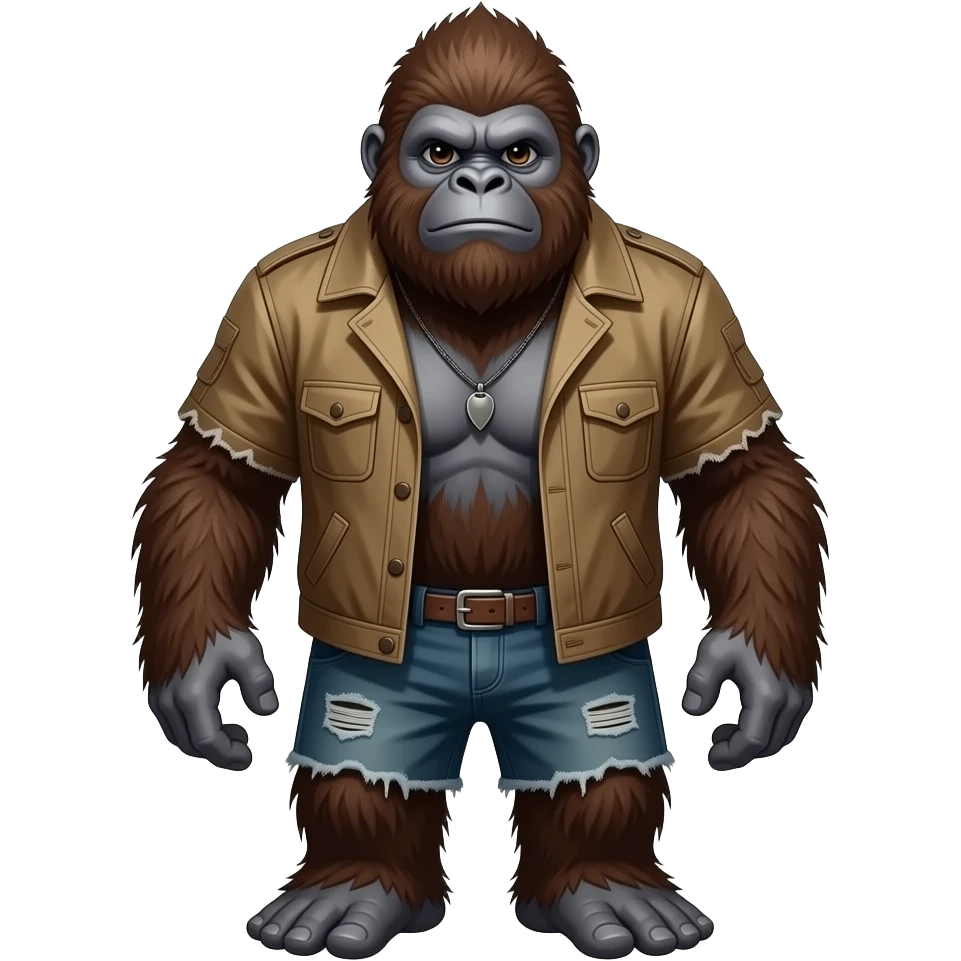 You big foot looking motherfucker emoji