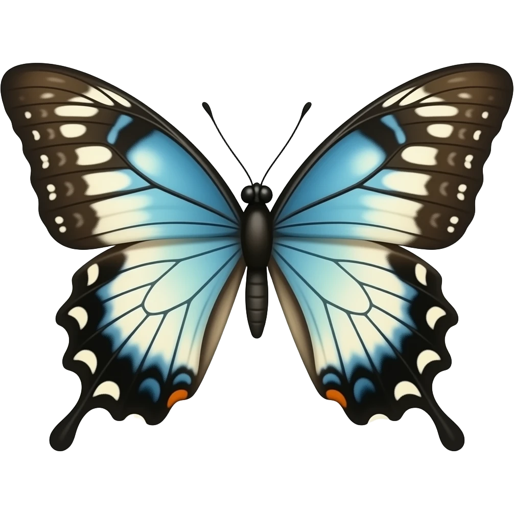Create beautiful butterfly emoji emoji