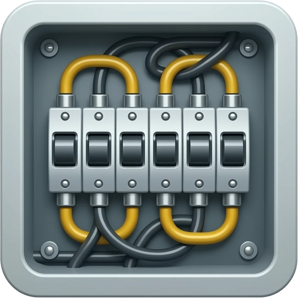 Electrical panel emoji