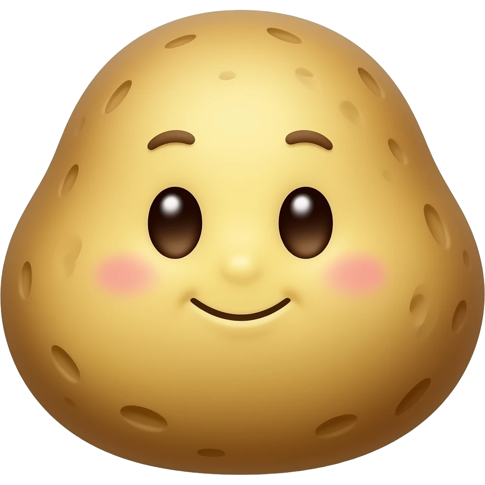 Kawaii patata emoji