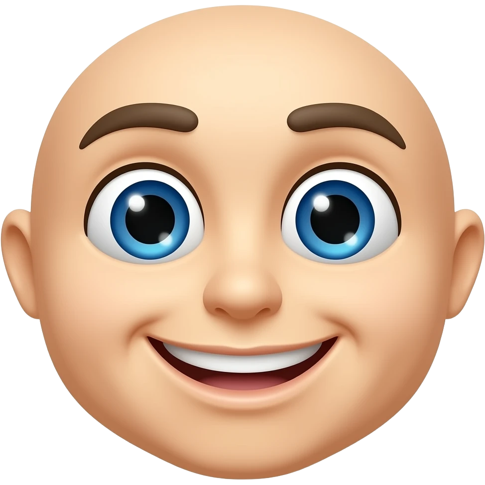 Keep this Emoji but make her eyes blue emoji