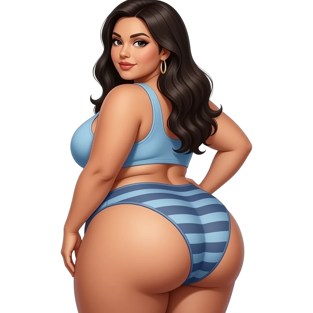 Fat booty latina emoji