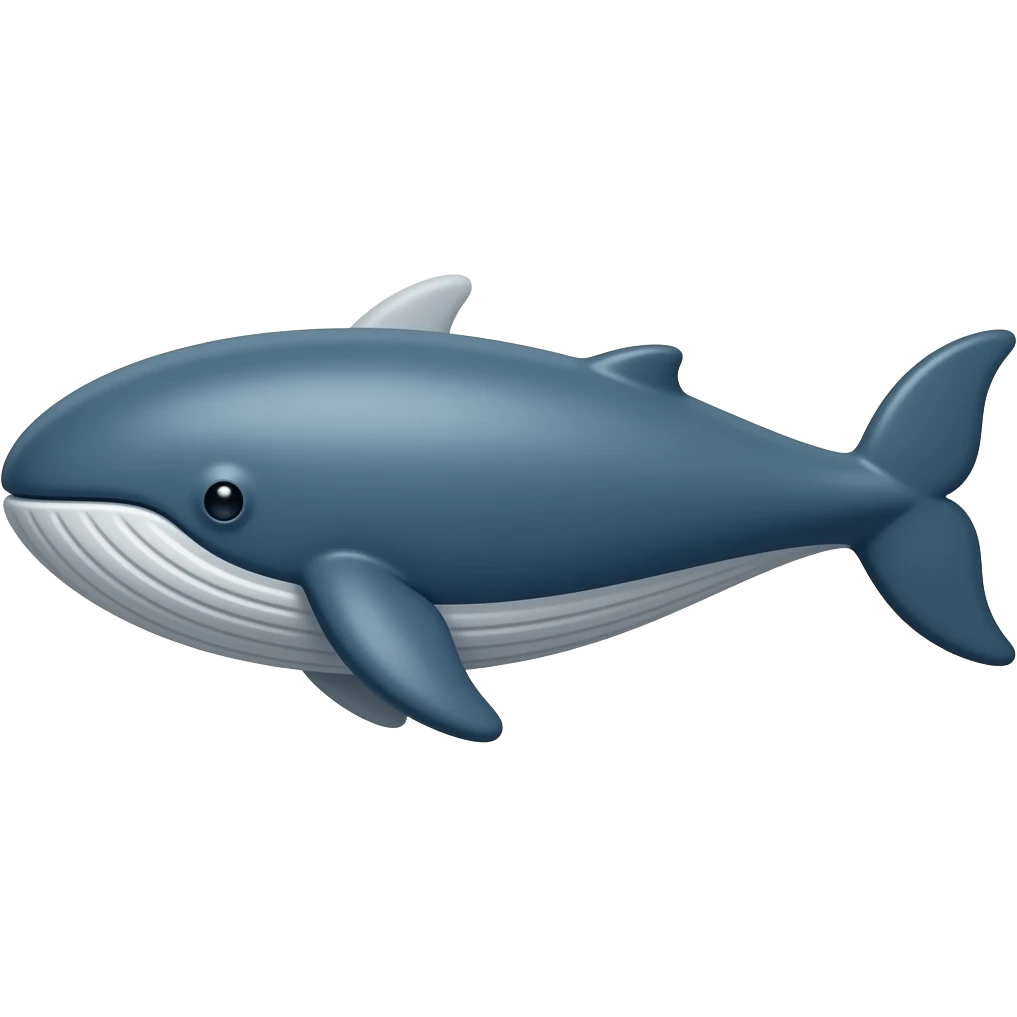 whale top viw emoji