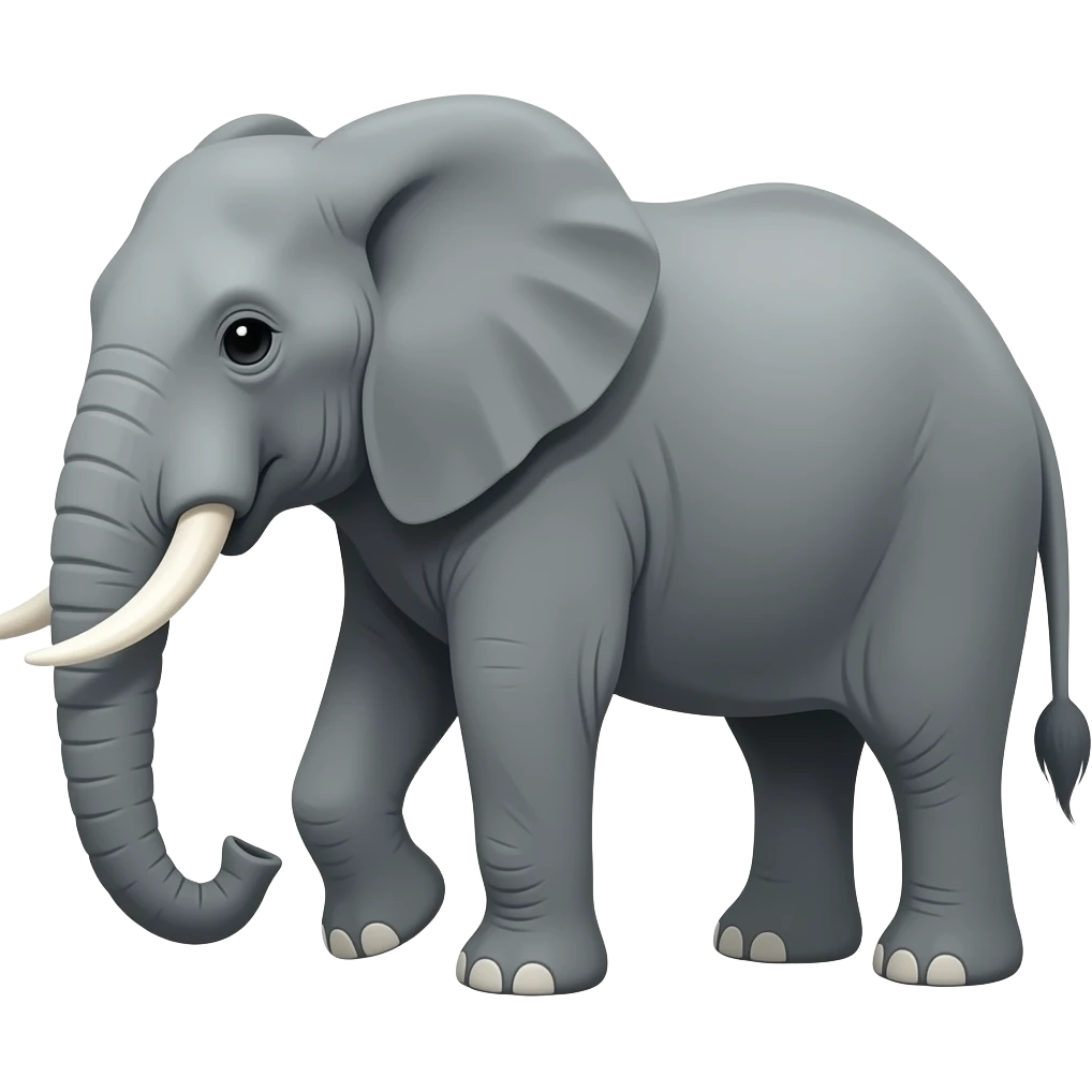 Elephant emoji