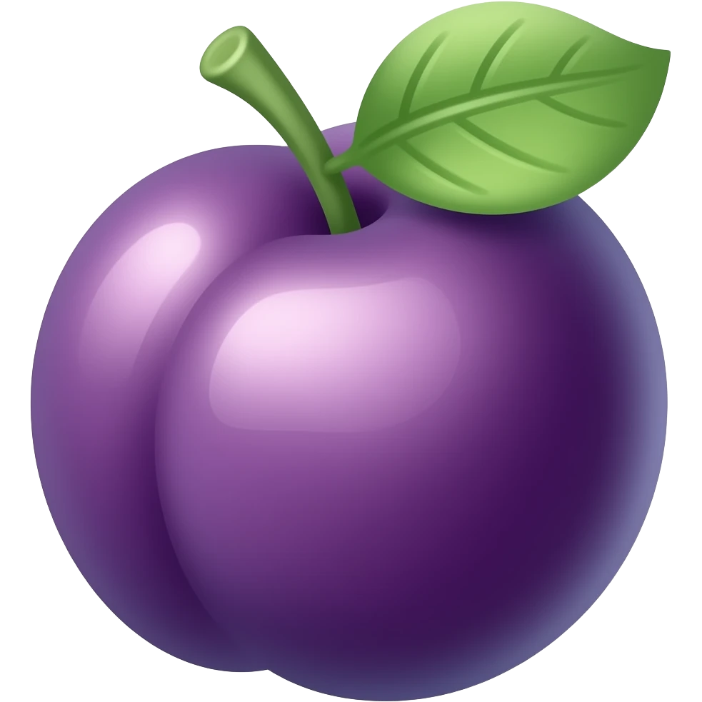 plum emoji