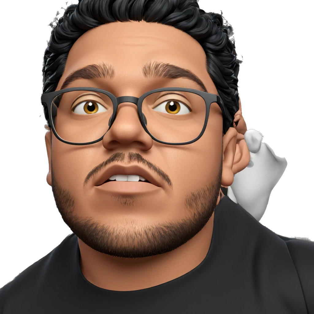 male model with black shirt emoji