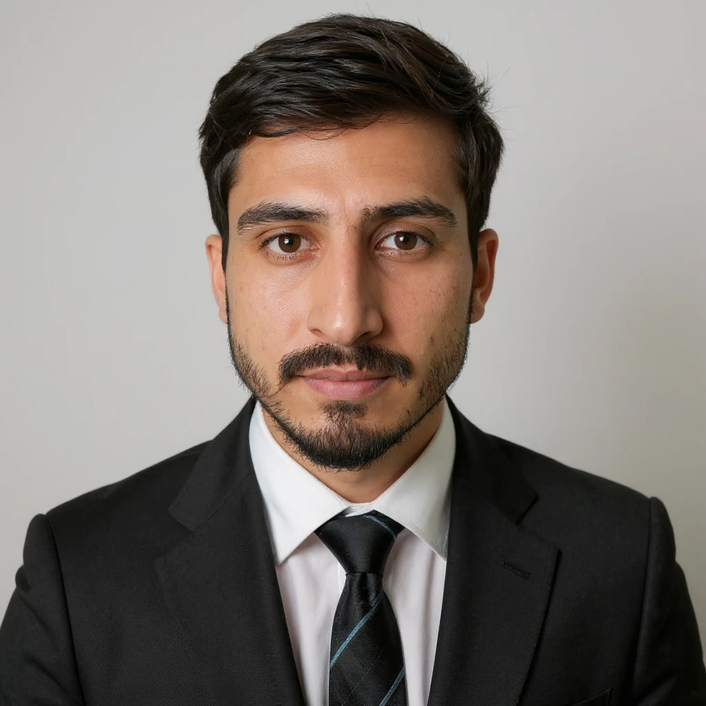 Ultra realistic ID photo of the person in the reference image, wearing a business suit, plain white background, centered composition, head and shoulders only, natural expression, soft even lighting, no accessories. emoji