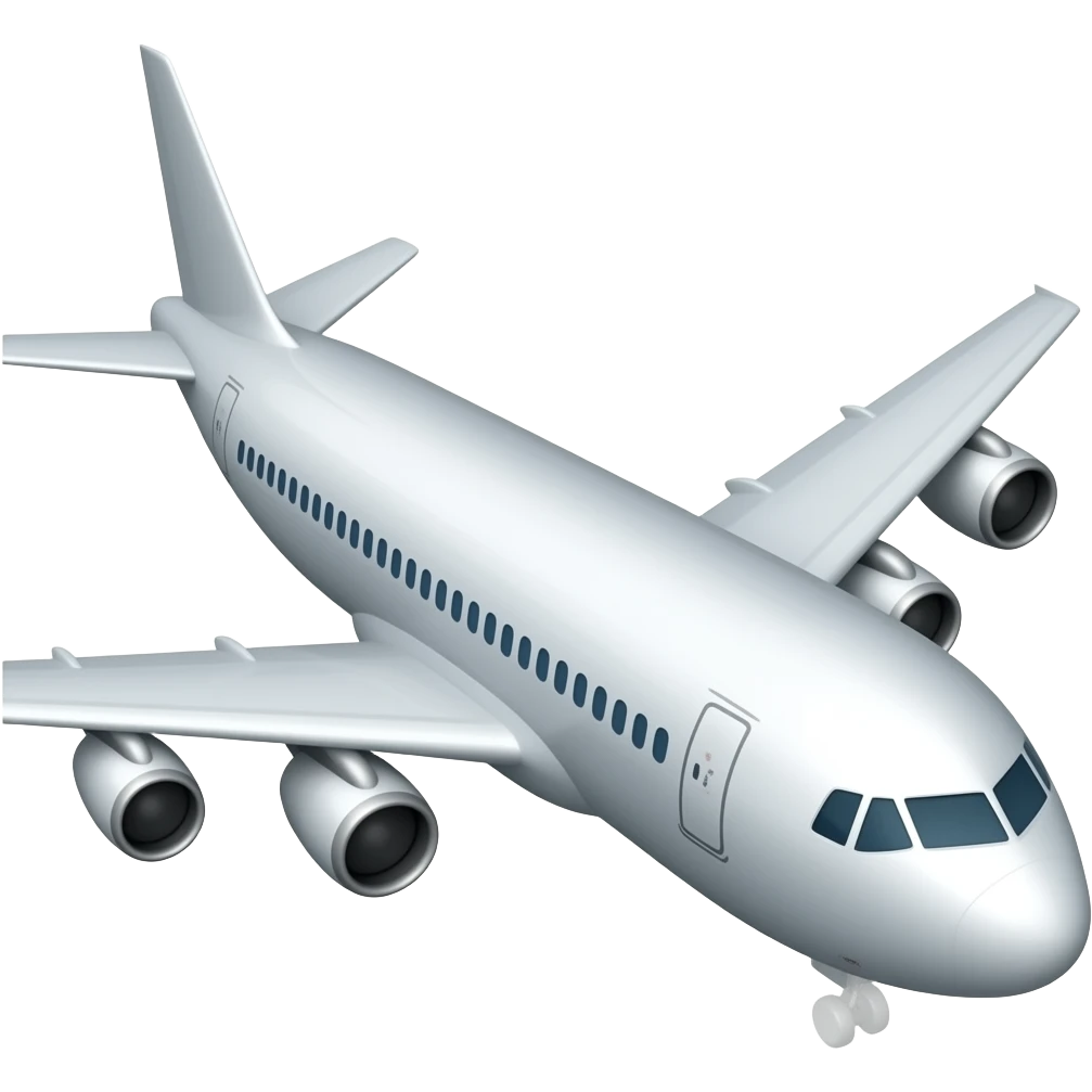 plane real life emoji
