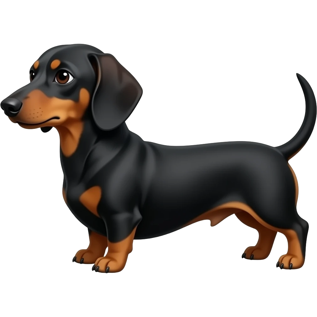 Perro salchicha emoji