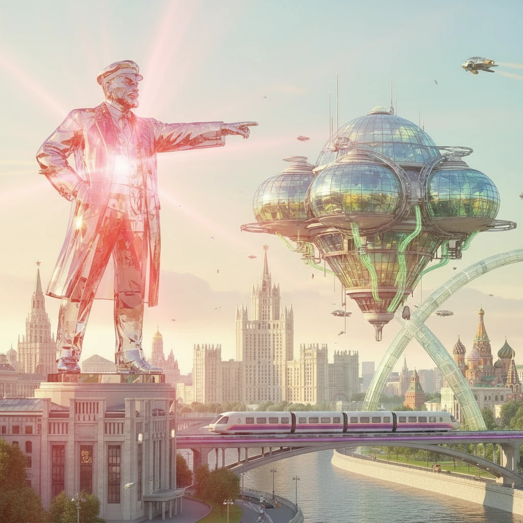 Добавь красную подсветку фигуре Ленина

Остальное оставь без изменений emoji