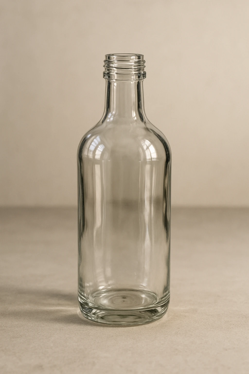 realistic glass bottle emoji