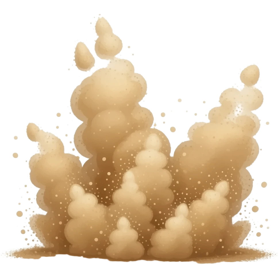 dust shower emoji