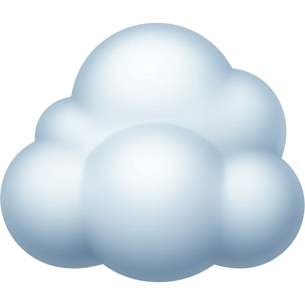 big cloud emoji