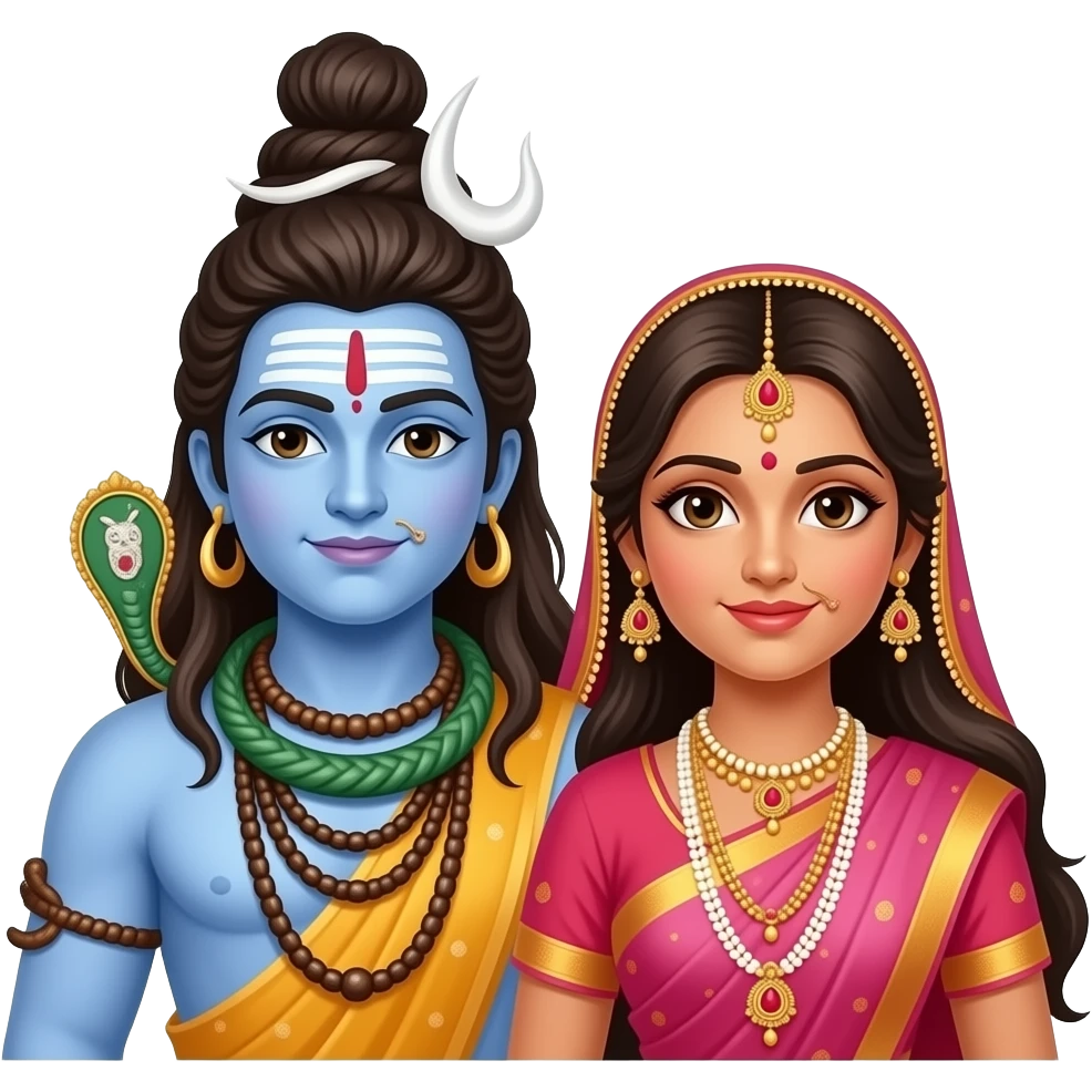 Shiv parvati emoji