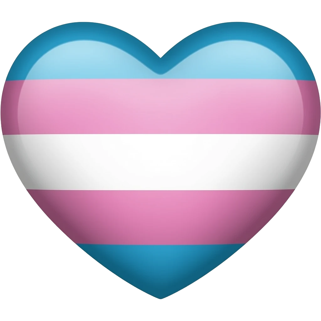 Lesbian flag heart emoji