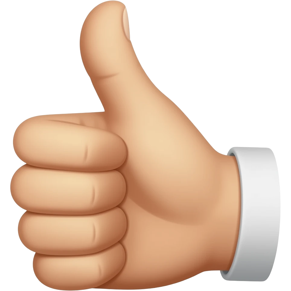 Thumb in the butt emoji