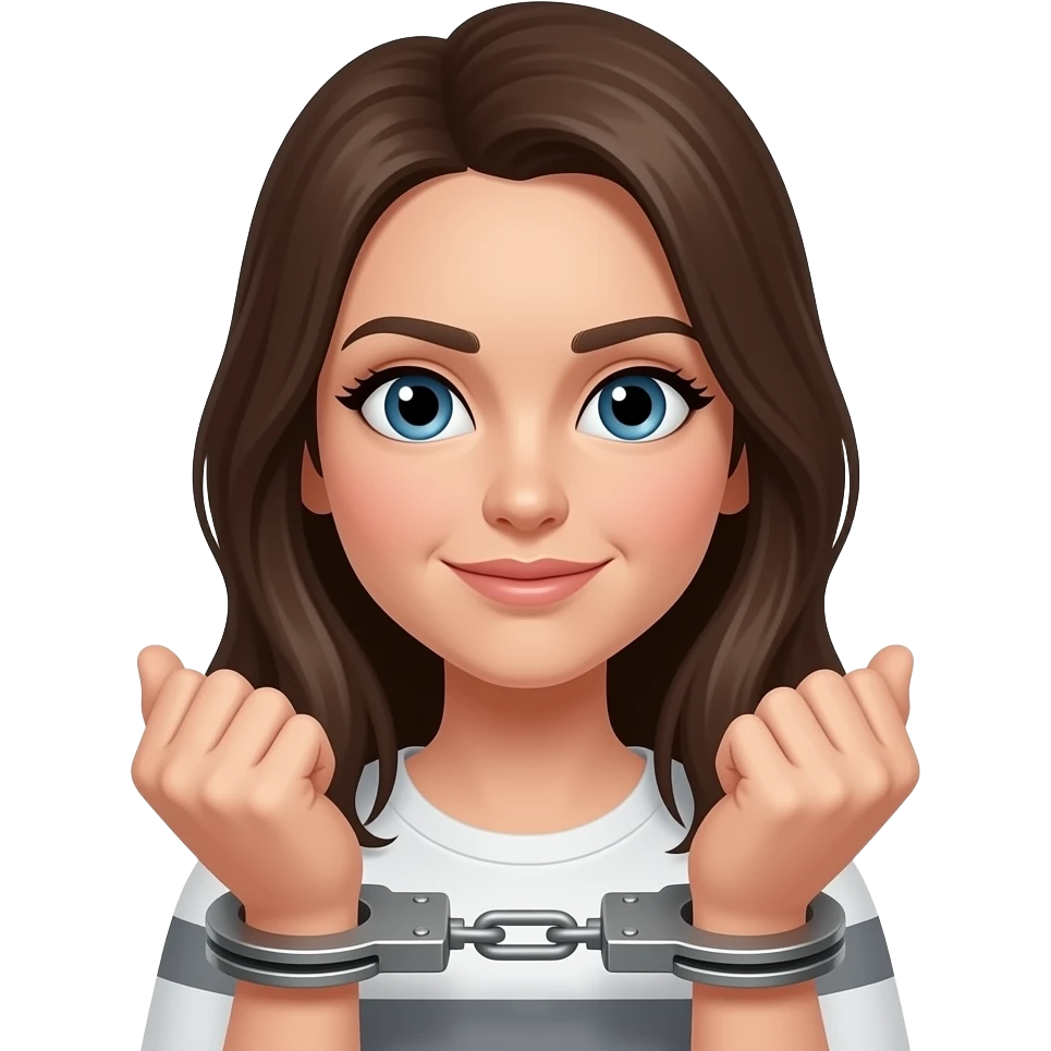 Wife tied up handcuffs emoji