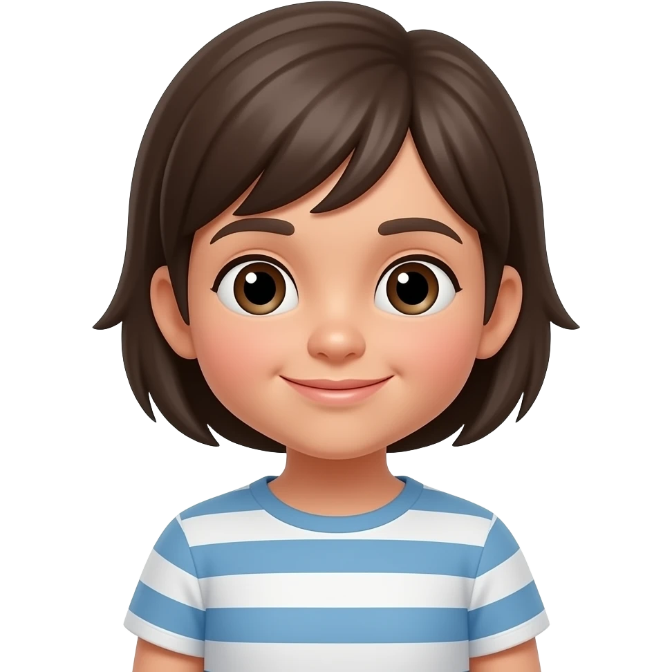 Tinbiriche  niños. Y. Niñas emoji