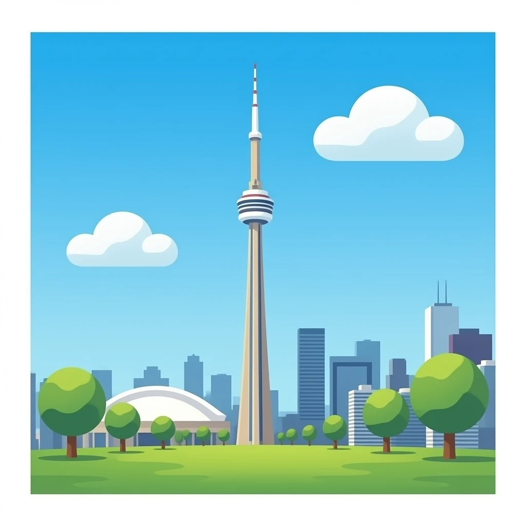 Toronto tower emoji