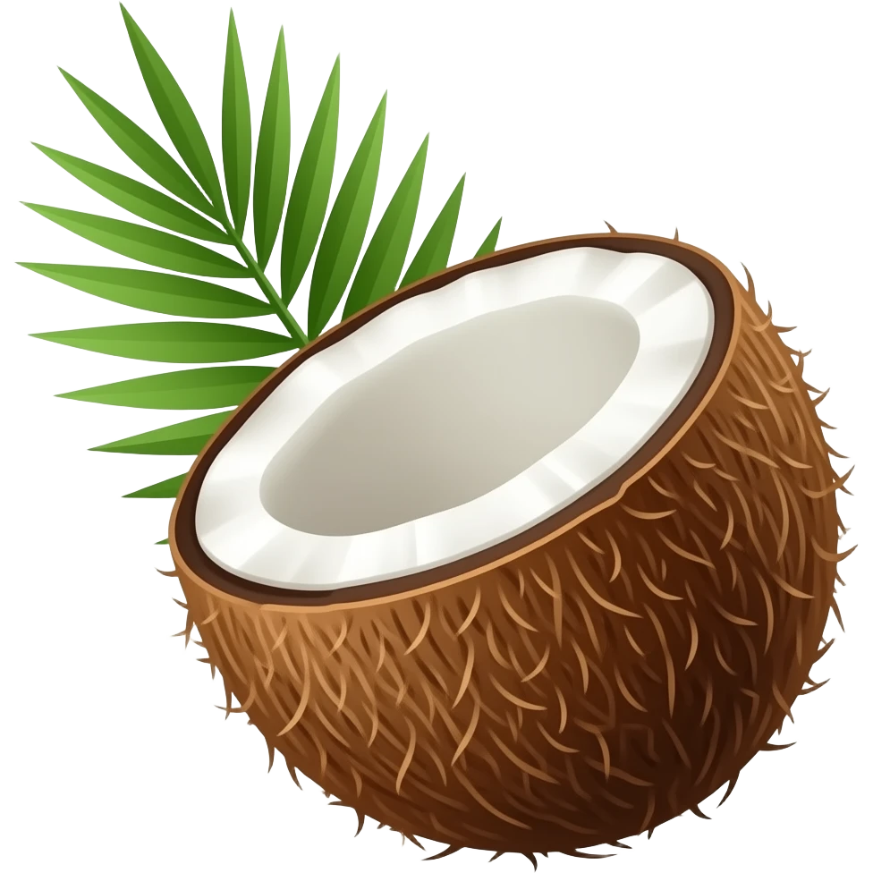 Coconut emoji